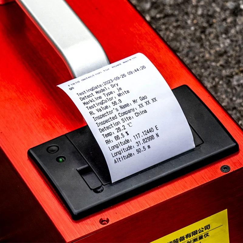 Minitype Gps Retroreflectometer For Road Markings Horizontal Retroreflectometer