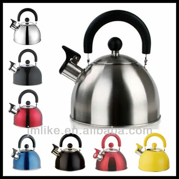 Stainless Steel Hight Quality Tea Kettle And Colorful Water Pot whistling kettle