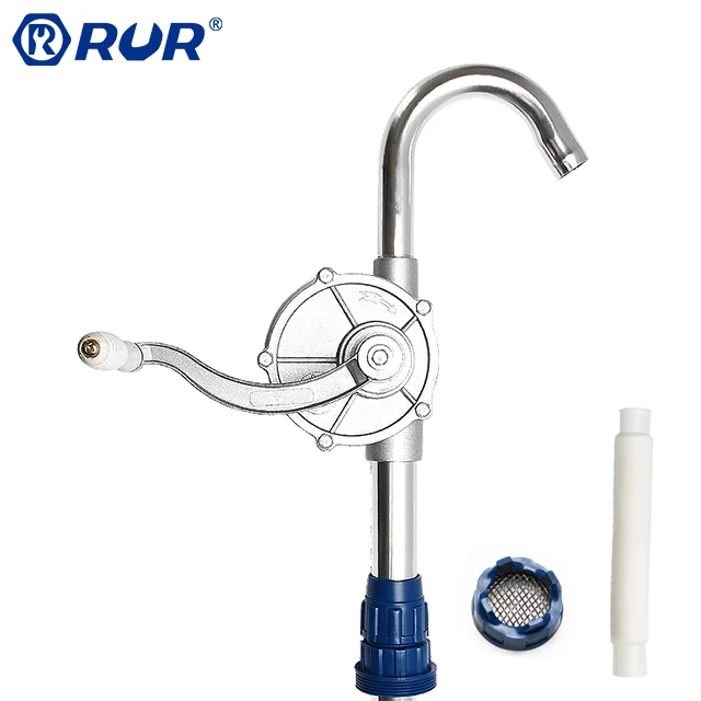 High Quality Aluminum Alloy Hand Rotary Barrel Pump for Fuel Diesel Transfer