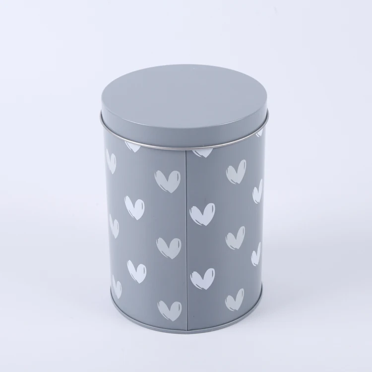 Factory cheap colourful metal tea sugar coffee tin box for package