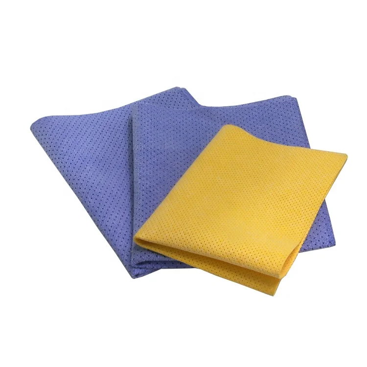 
Hot Sale Perforation Synthetic Lint-free PU Chamois Car Washing Cloth 