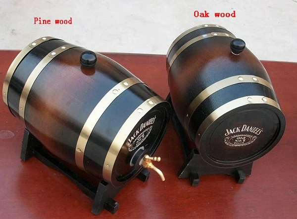Cheap oak wood wine cask barrel decoration