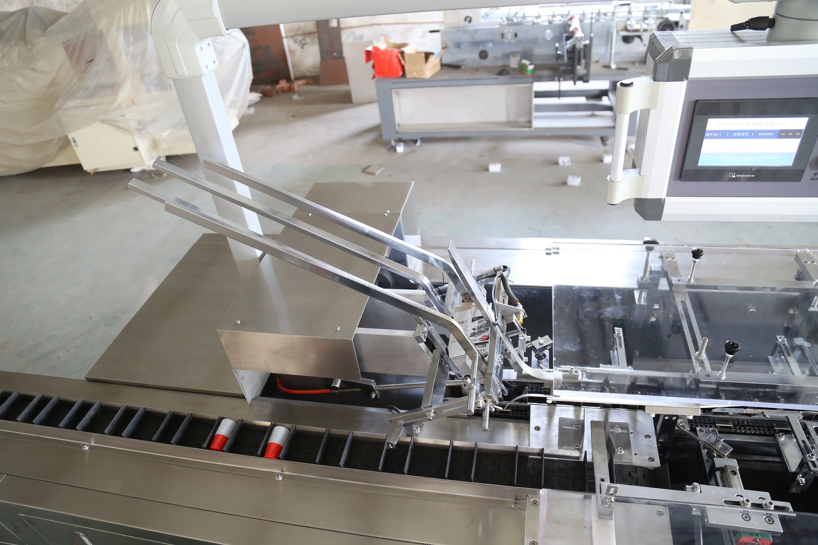 Slitting Box wrapping packing slotting die-cutting paper lamination  carton filling machine