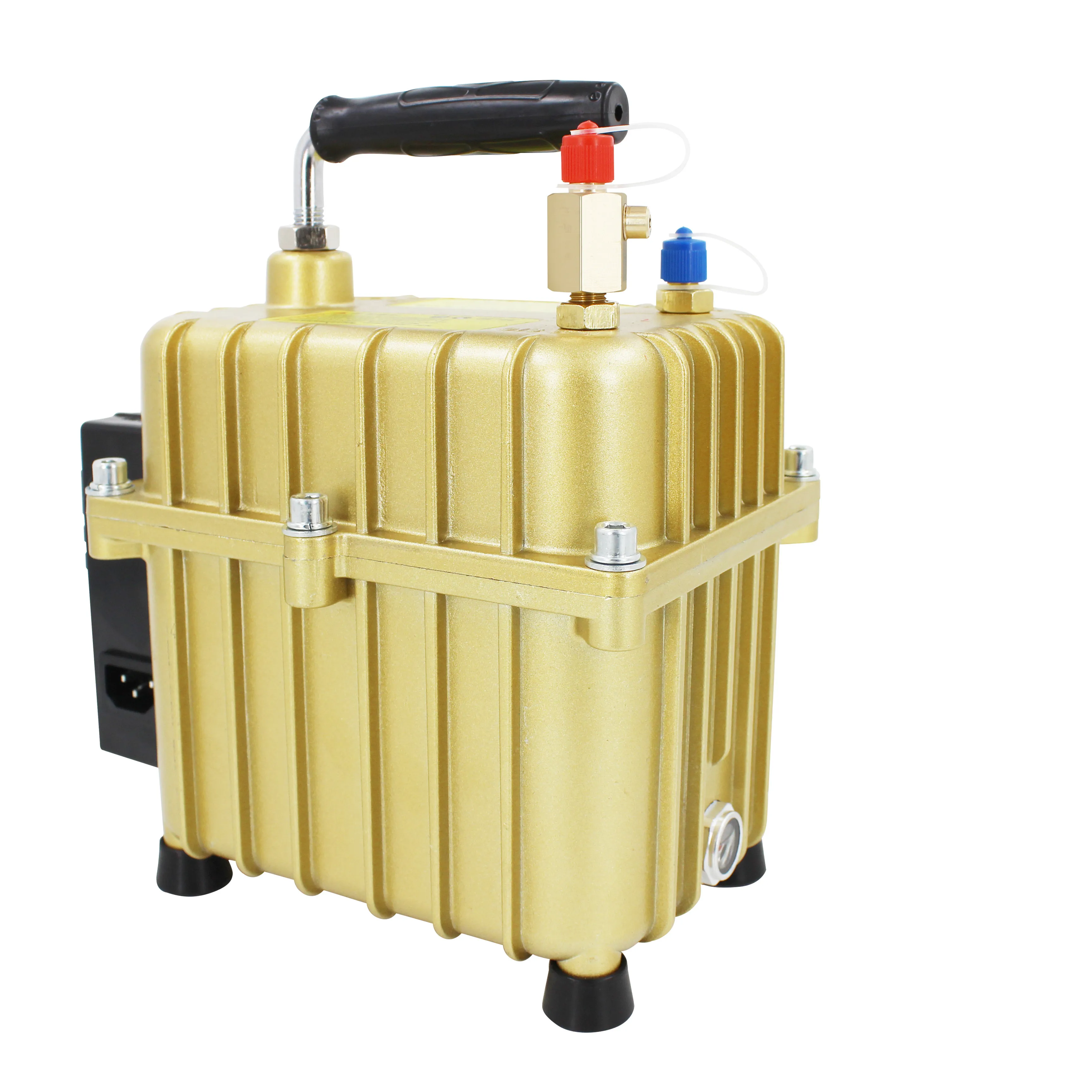 Dual functional air pump automobile air conditioning pump