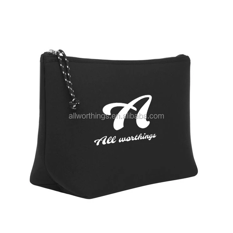 Private Label Neoprene Cosmetic Travel Makeup Organizer Bag