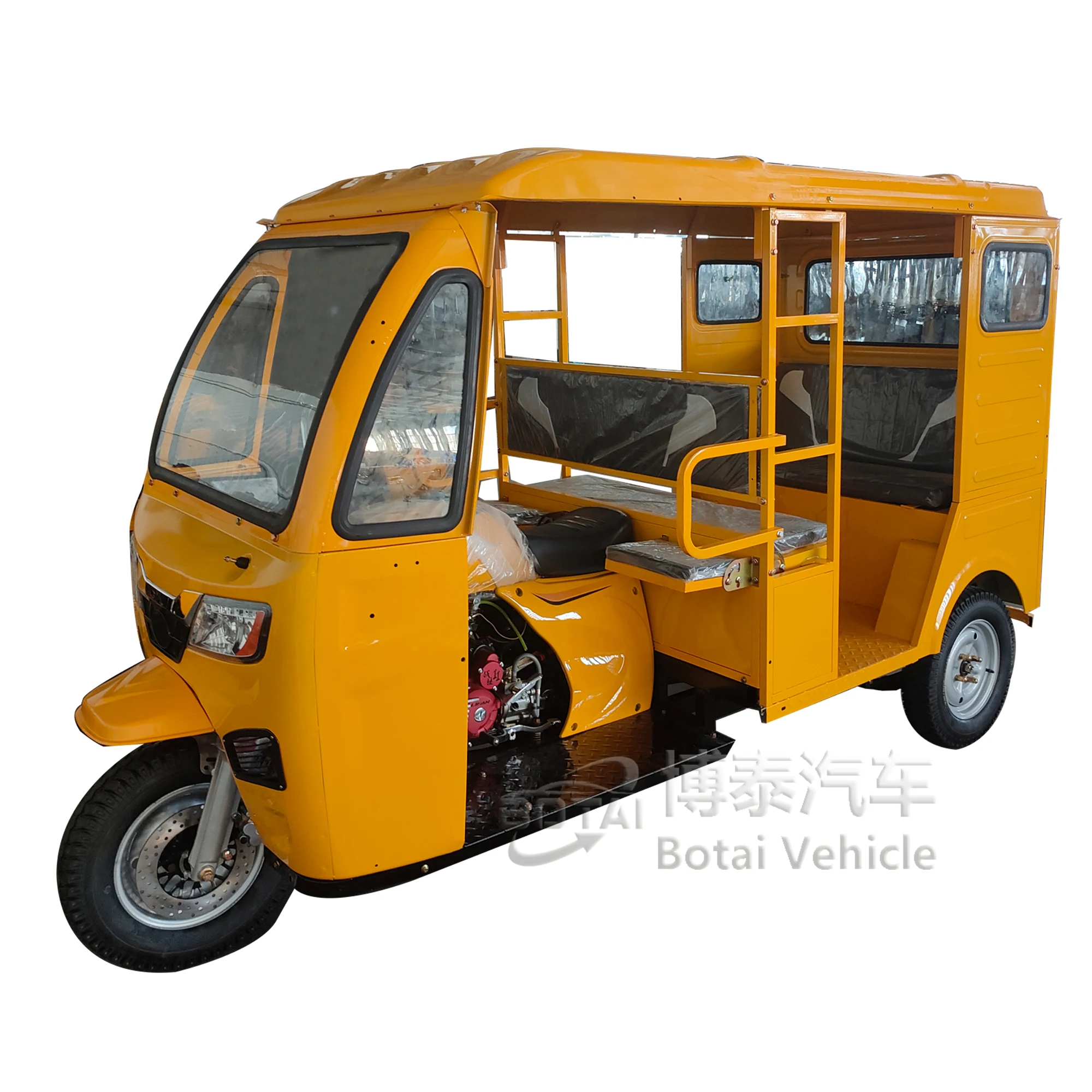 Tuk такси пассажирский Car3 колеса бензиновый трехколесный мотоцикл дешевый велосипед
