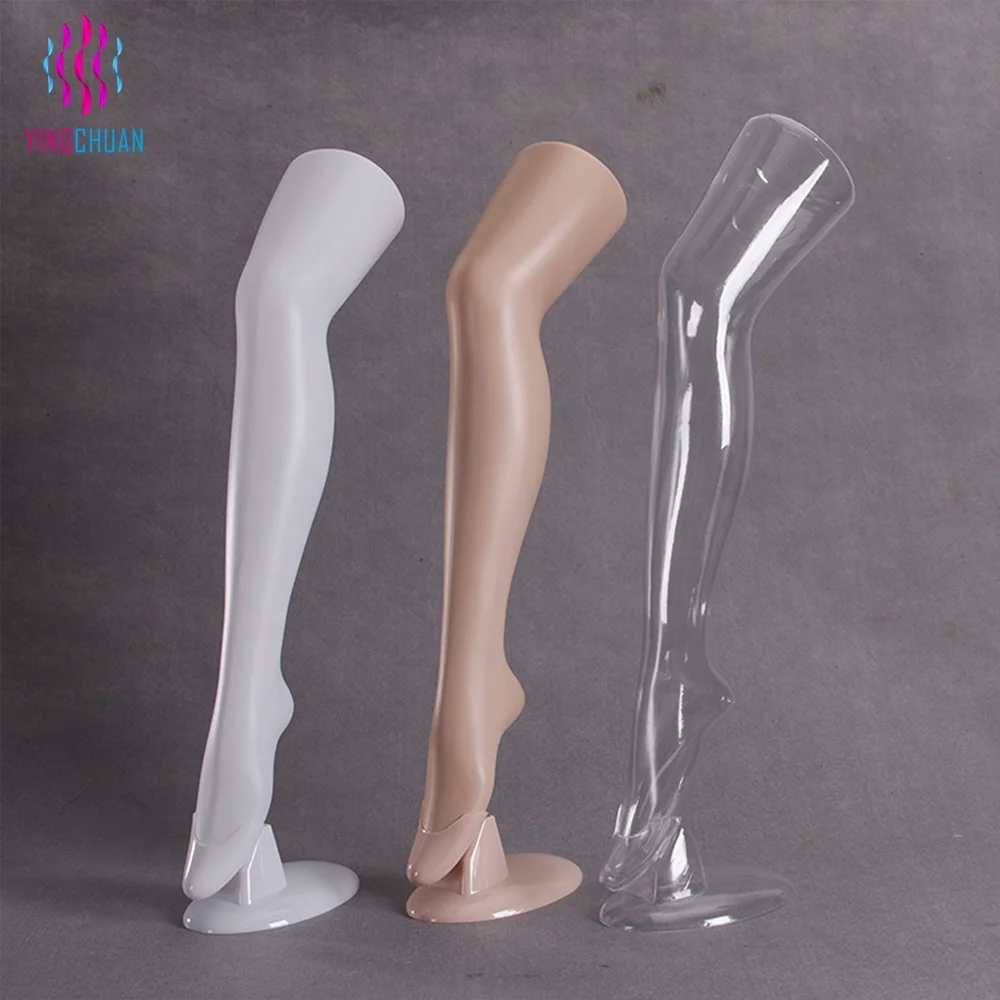 Cheap plastic female socks mannequin foot for sale