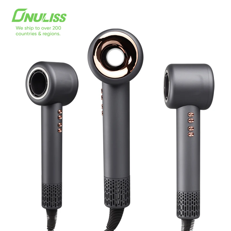 Hair Salon Tools Portable Professional Hair Dryer Set 110000RPM High Speed BLDC Hairdryer Ionic Blow Dryer