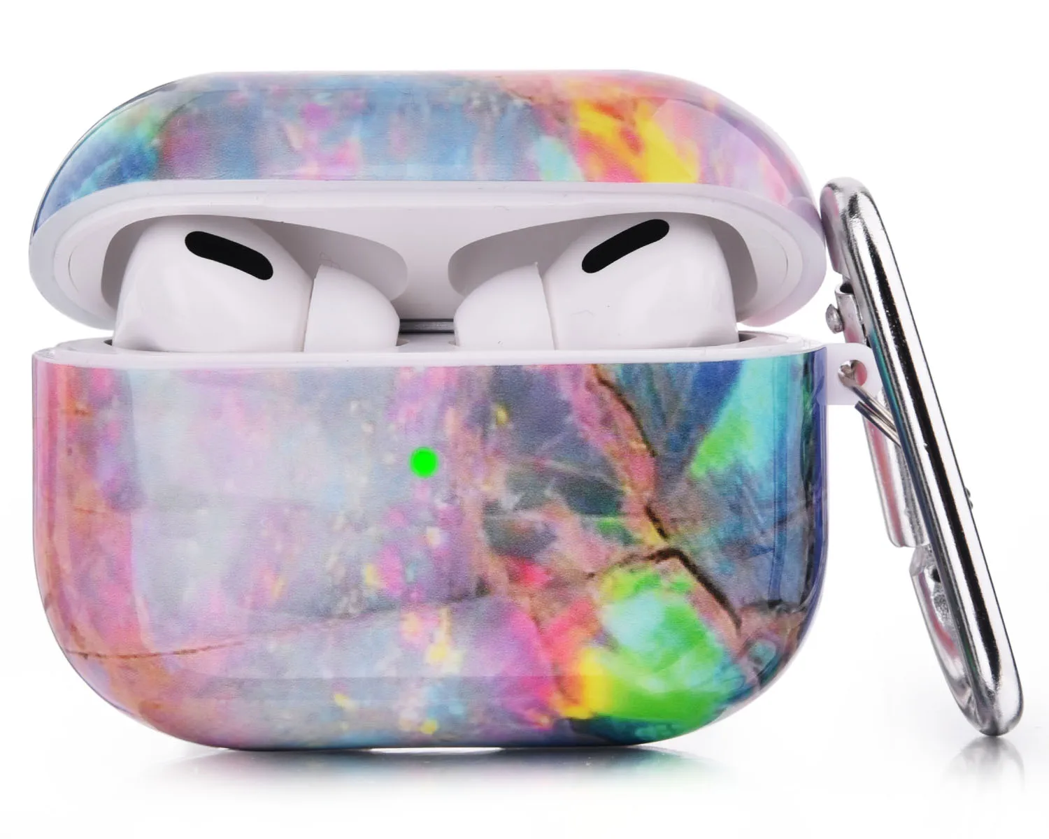  Роскошный чехол для наушников из ТПУ с рисунком IMD Для Apple Airpod мраморный air pod глянцевый