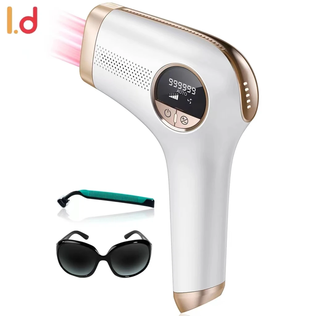 Women Shaver Hair Removal Customized logo Household Hair Removal Device Portable Laser Epilator Painless Permanent Hair Remover