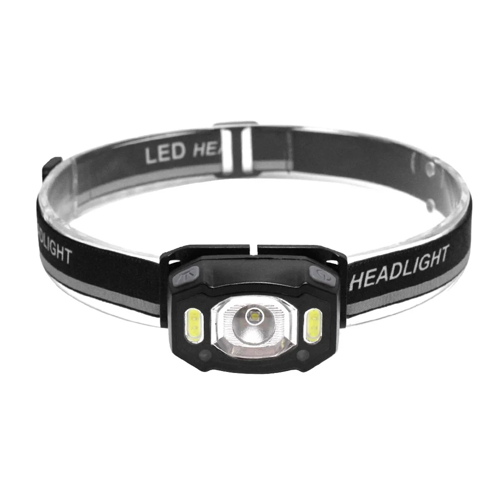 DAINING Amazon Hot Selling Rechargeable Sensor Headlamp Mini Head Light USB Outdoors Headlamp