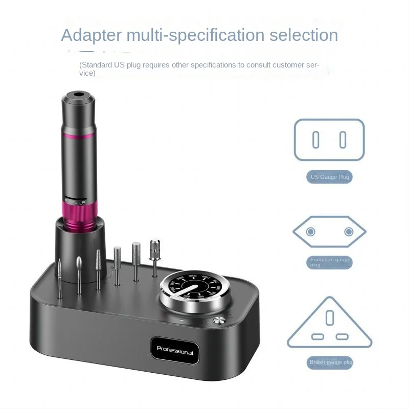 Hot Sale High Quality Rechargeable Nail Manicure Machine Pedicure Portable Custom Electric Callus Remover Nail Drill Machine