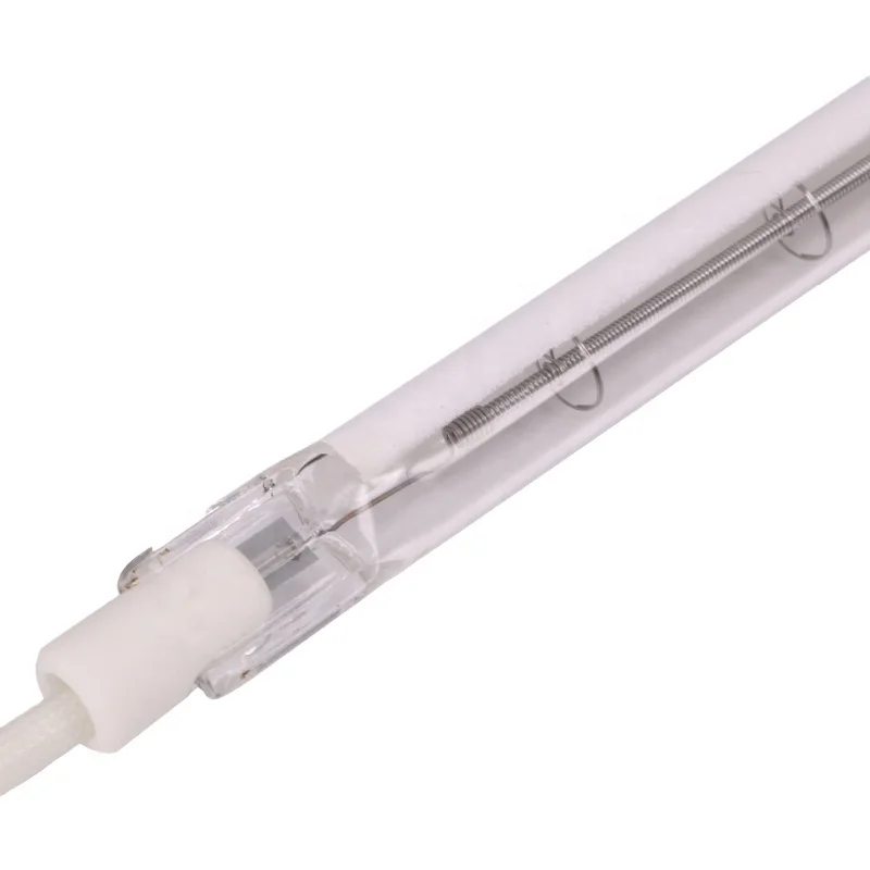 1000w Short Wave Ir Heater Roll Quartz Silica Tube Heating element for Coffee Roaster