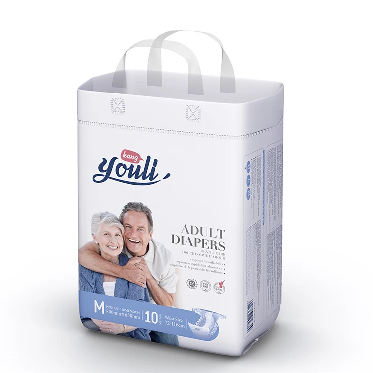 2021 private label disposable adult waterproof diaper abdl