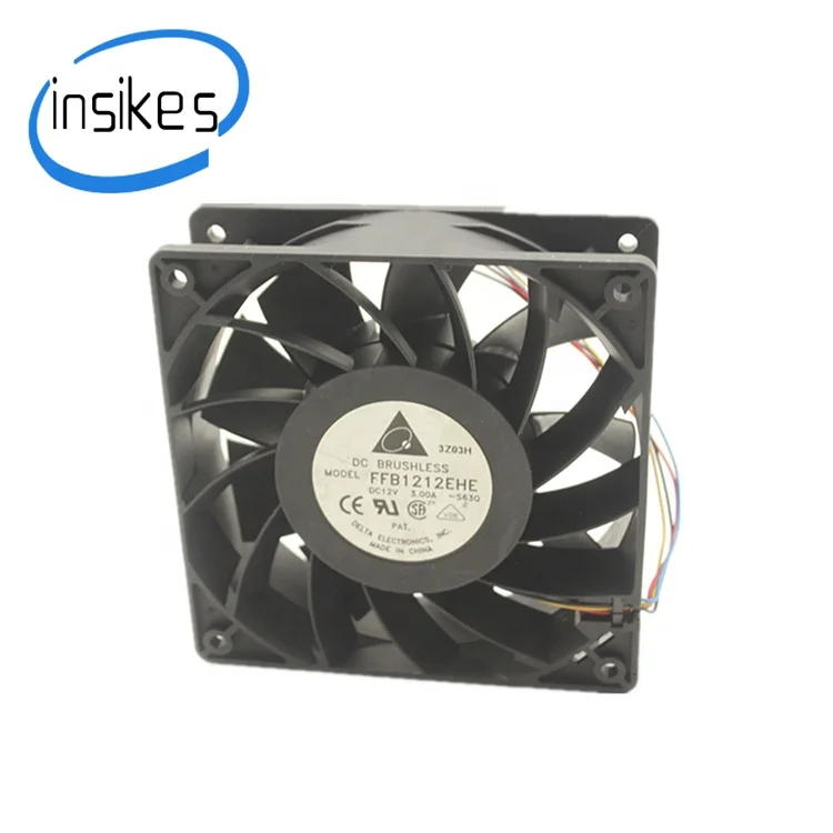 FFB1212EHE 12 В 12038 3.00A 12 см ШИМ ultra-violent Добыча машины шасси вентиляторы промышленный вентилятор
