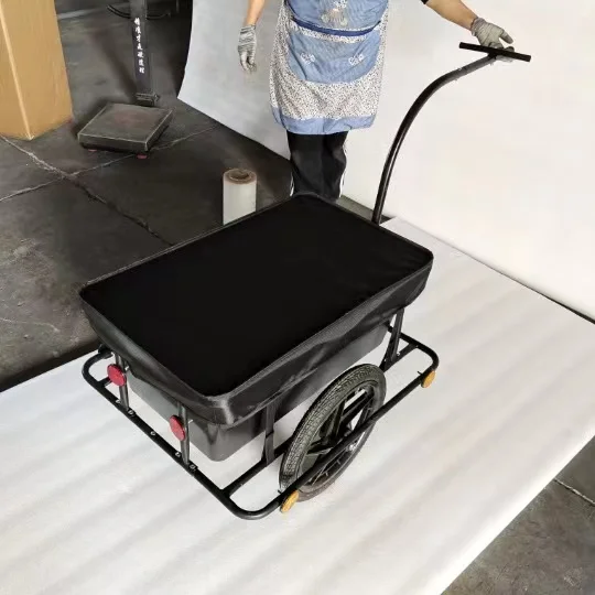 Factory wholesale bicycle cargo bike trailer utility trailer transport  bike cargo trailer