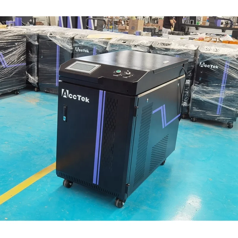 High performance Pulse 300w 500w 1000w pulsed laser cleaning for marble, granite,wood, metal rust removal