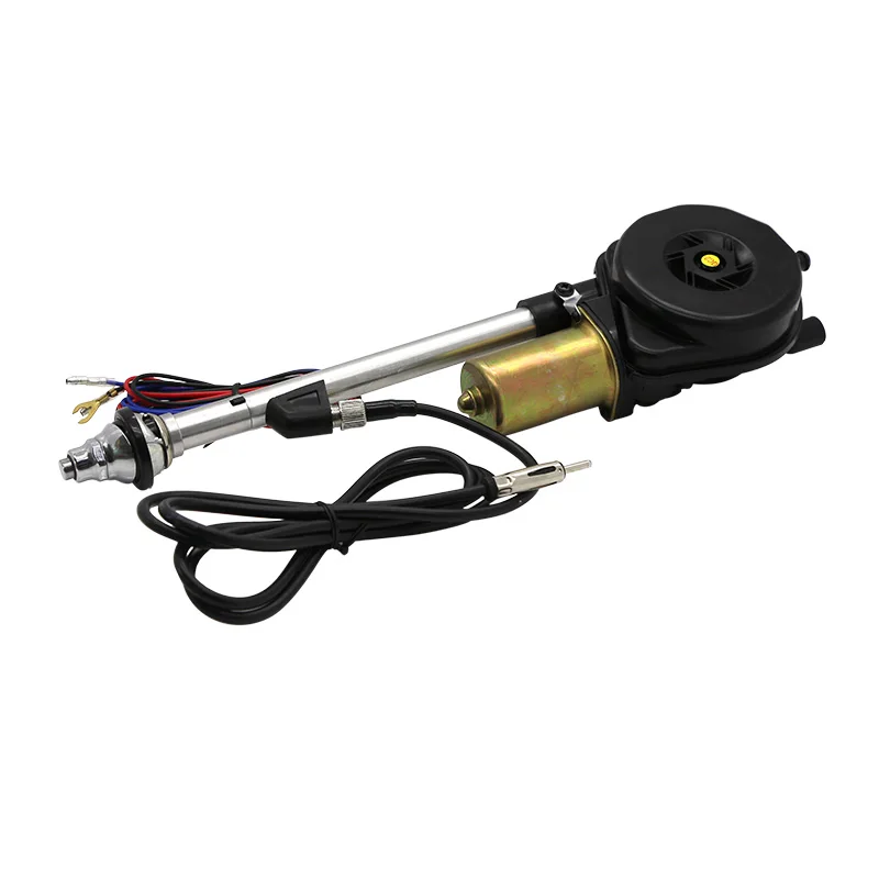 Universal Power Antenna 6 way Flush adjustable Radio Mast Car Arial