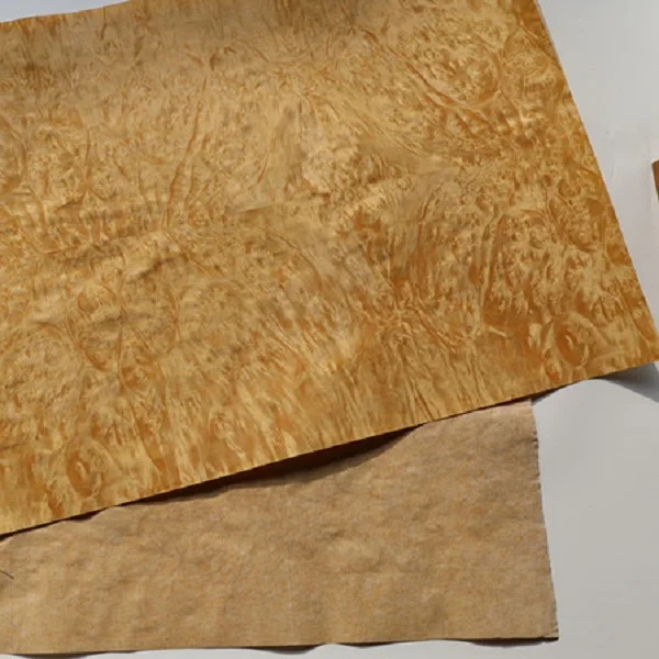 Natural Dyed Veneer Madrone Burl Green Blue Red Gray Yellow Black Orange Design Veneer for Panel Furniture Cabinet