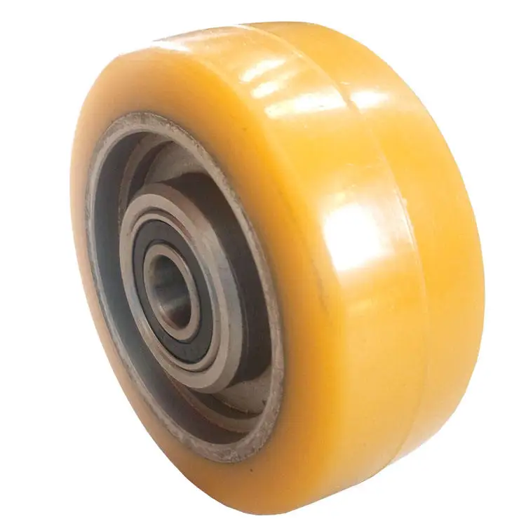 Factory price  100x40-15 mm Part No.  0039903519   LINDE Wear-resistant Polyurethane  Forklift  Stability wheel