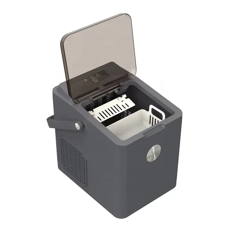 Household 12KG Ice Maker Machine for Portable Countertop Automatic Electric Ice Cube Making Machine Self- Cleaning Function