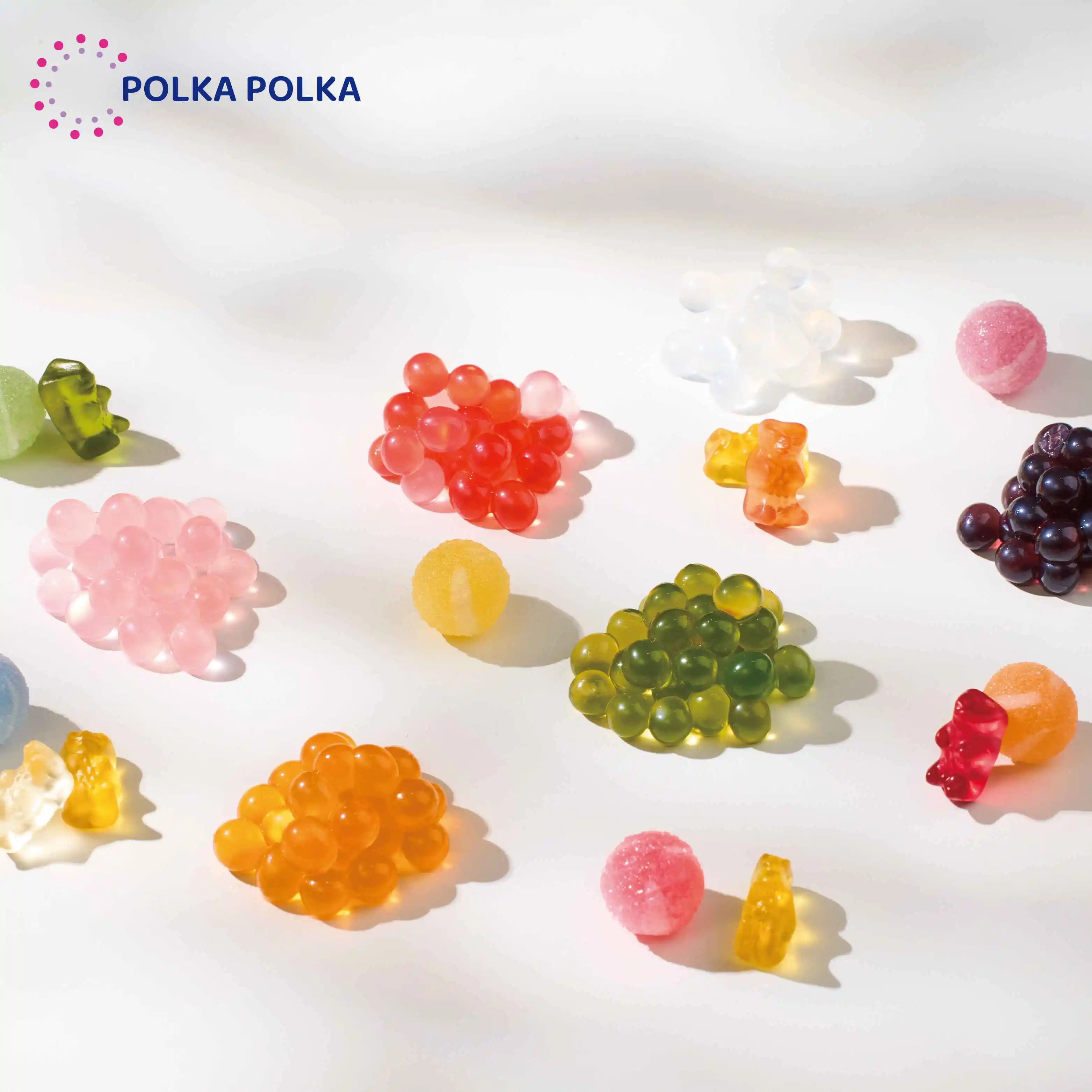 Mango popping boba balls