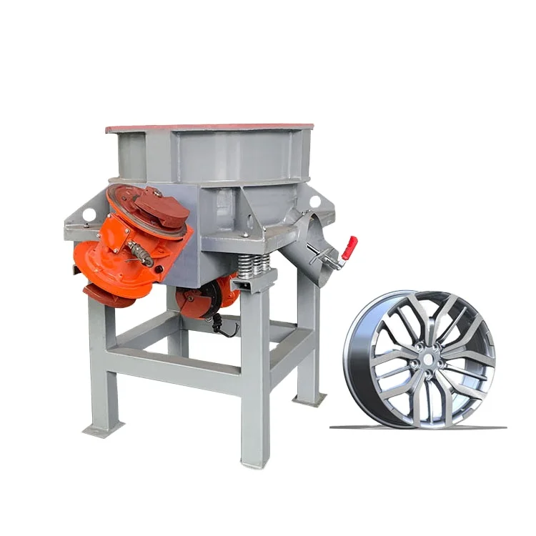 Automobile hub  rim renew ball vibro grinding polishing machine for car factory alloy wheels