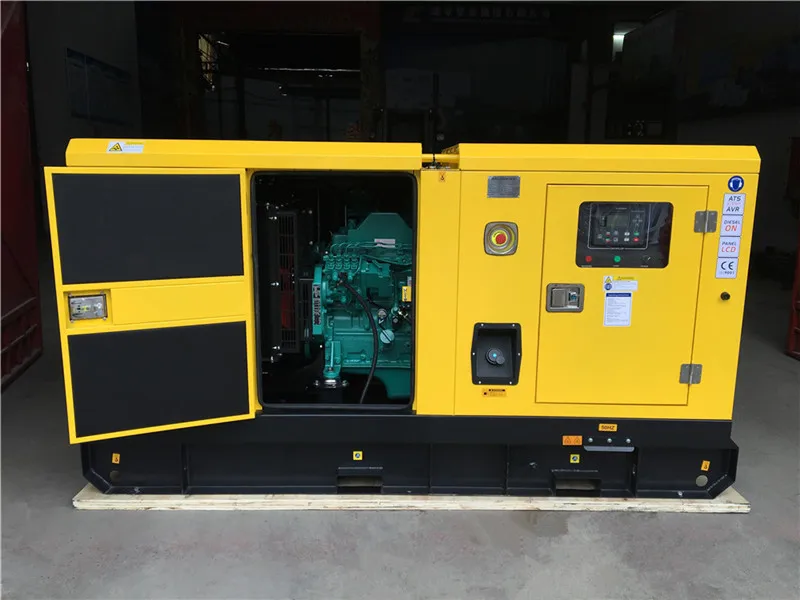 silent diesel generator sets  AC three phase and high quality engine 30kva/60kva/80kva