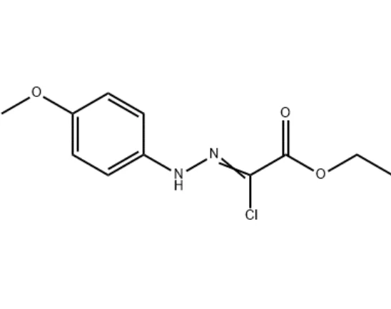 Уксусная кислота 2-хлор-2-[2-(4-метоксифенил) гидразинилиден] этиловый эфир CAS:27143-07-3