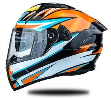 D-helmet новый модный пользовательский шлем на все лицо мотоциклетный завод оптовая продажа Abs