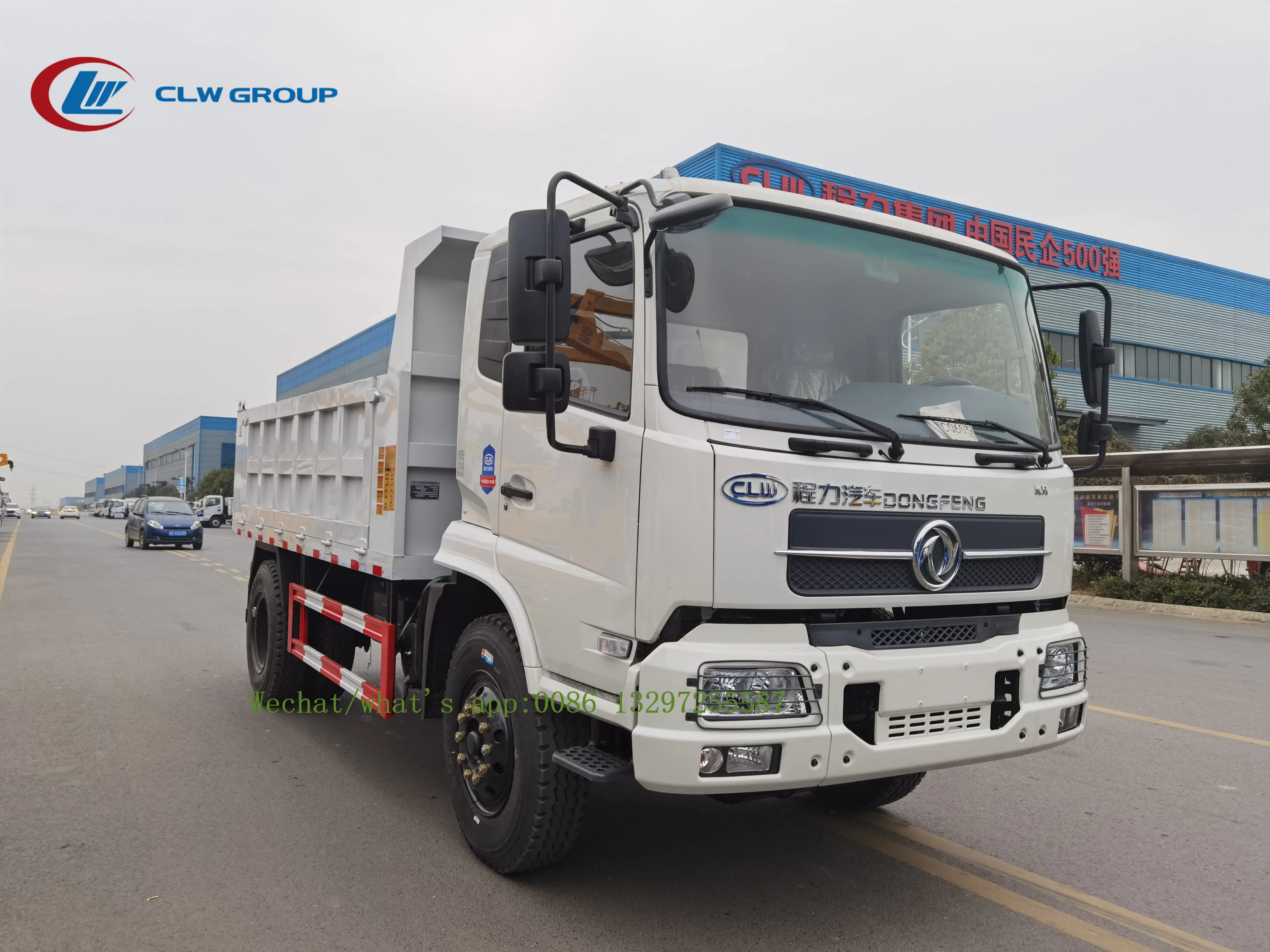 cheap dongfeng kingrun 10tons 170hp 4x2 6 wheels right hand driving  or lhd dump truck for sale
