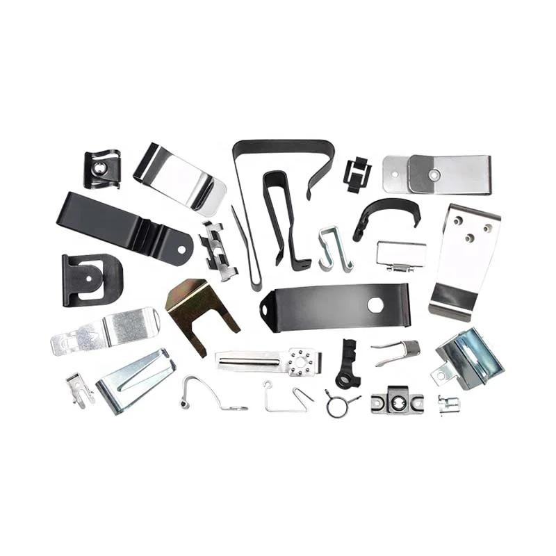 High Quality Custom Sheet Metal Steel Tension Flat Spring Clip