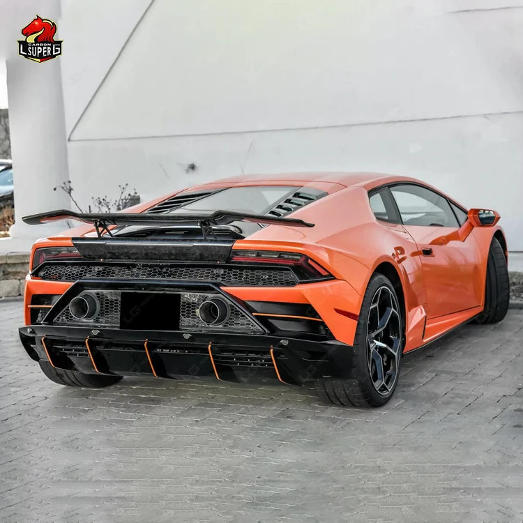 V Style Carbon Fiber Spoiler For Lamborghini LP610 Spoiler