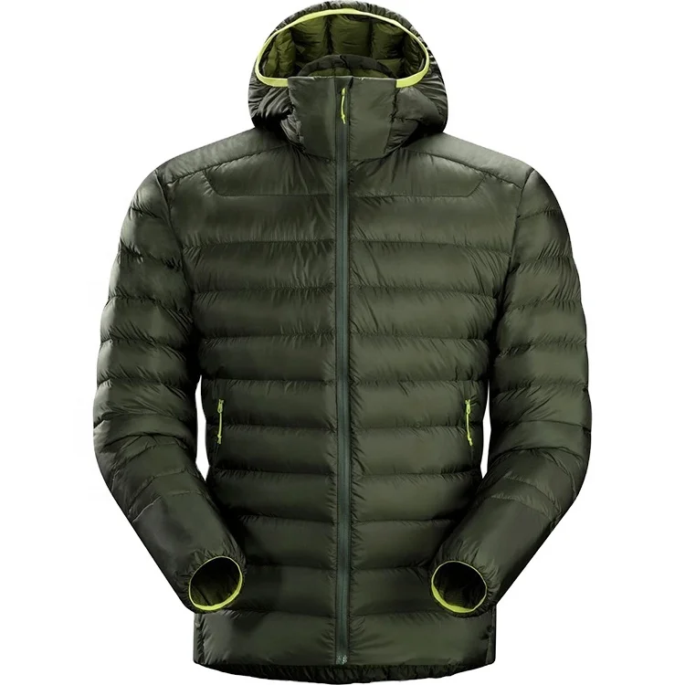 High Quality low-cost remarkable Smooth fashion outdoor hooded men duck down jacket winter