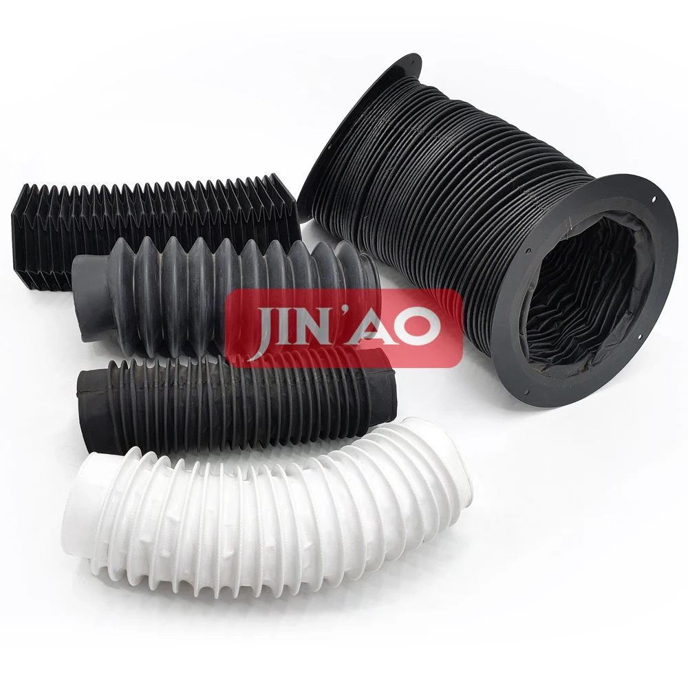 CNC Organ Shield Protective Dust Cover Fabric flexible Accordion Bellow Cover