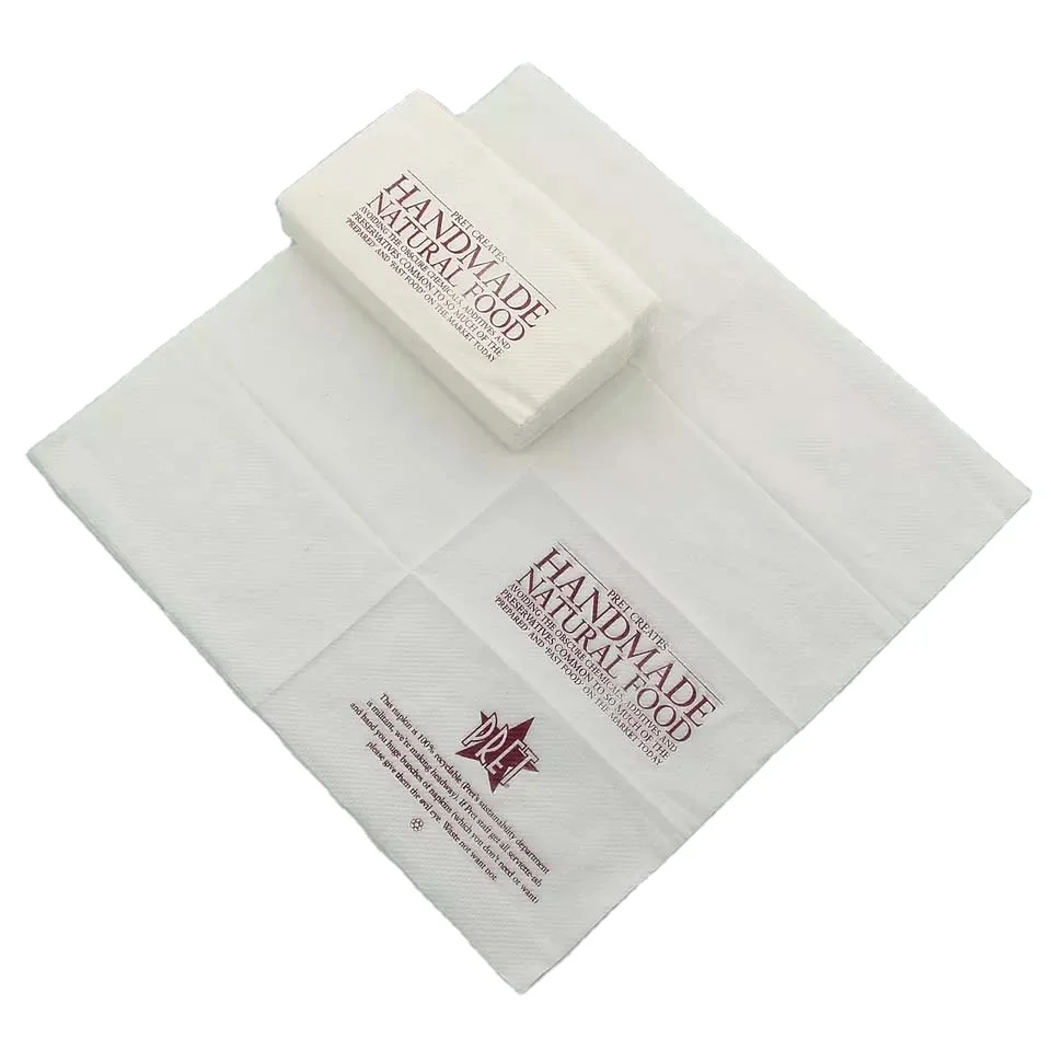 wholesale party favors custom printed dinner 33*33 CM 1/2/3 layers paper napkin for wedding supplies