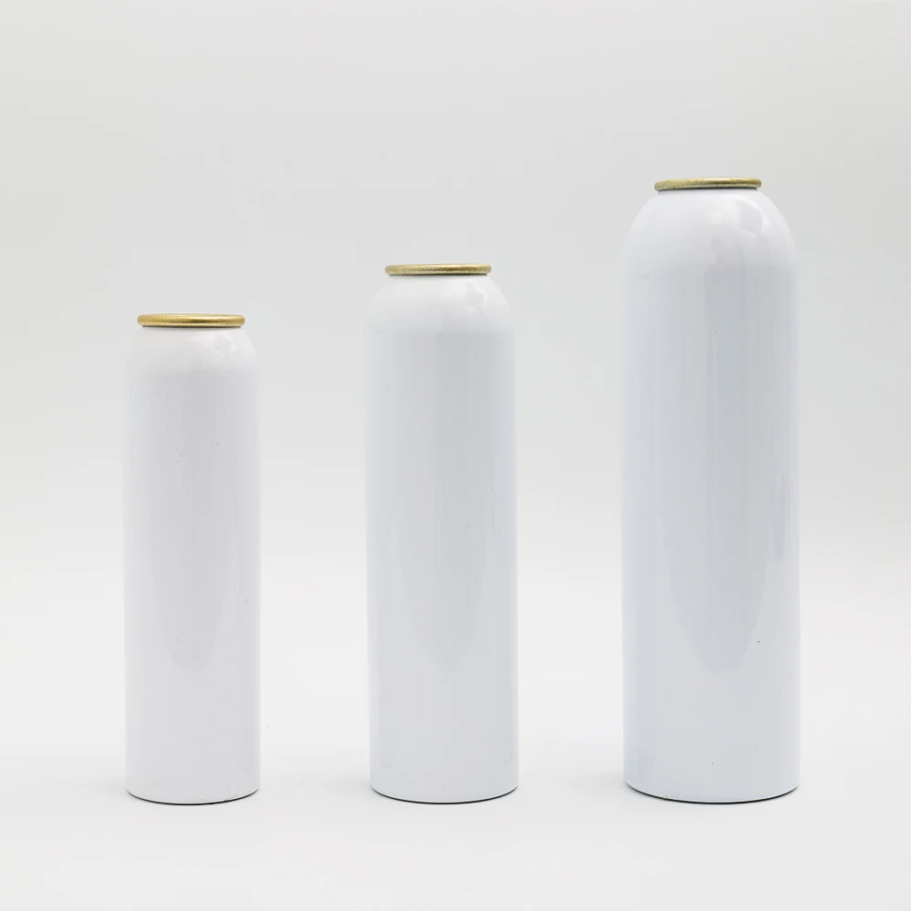 Refillable Spray Paint Bottle Cans Deodorant Gas Aerosol Can Manufacturer Aluminium 200ml Aerosol Empty Can For Air Freshener