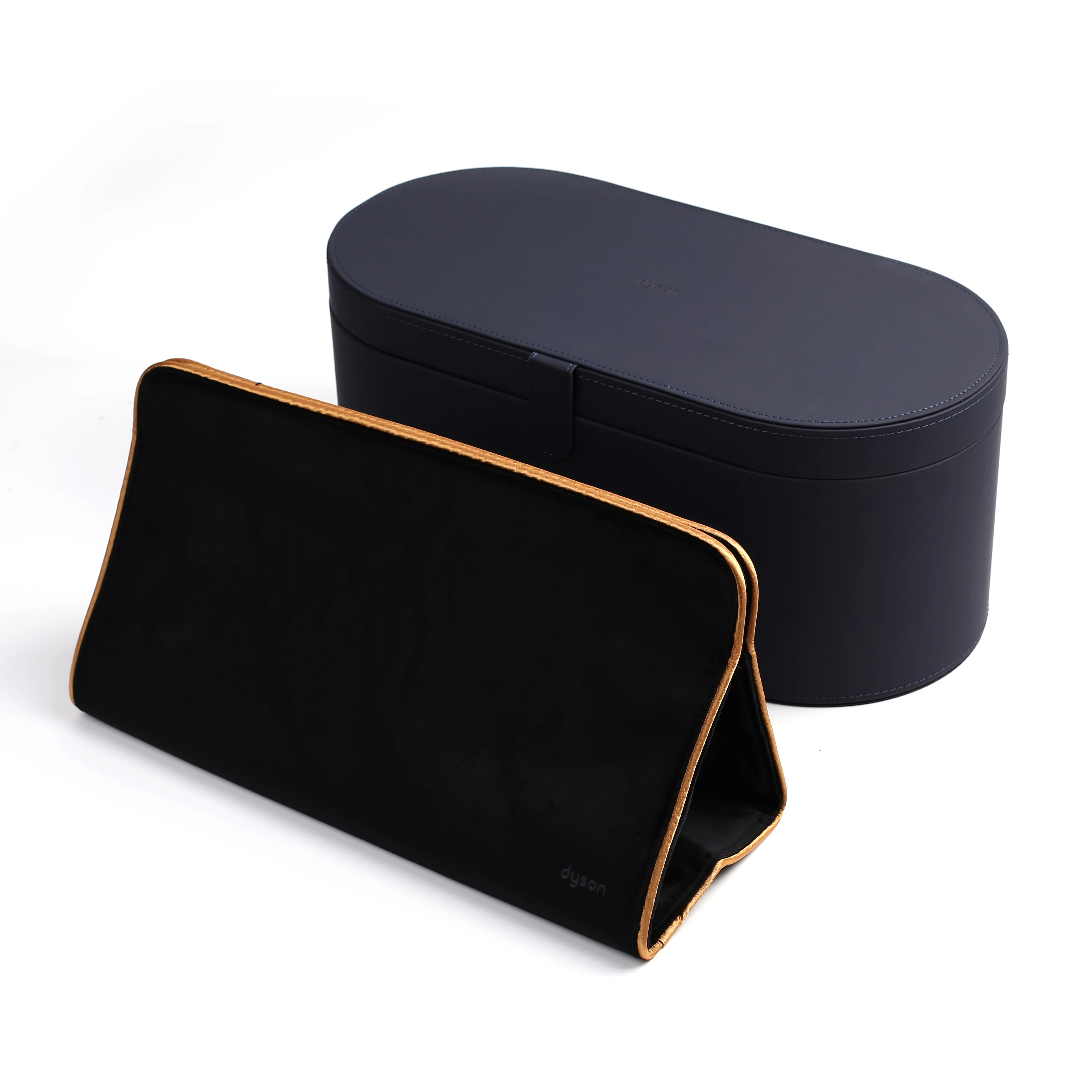 Limited Gift Edition Prussian Blue Salon Dysons Airwraps Air Wrap With Leather Case Cover For Dysons Airwraps Complete Styler