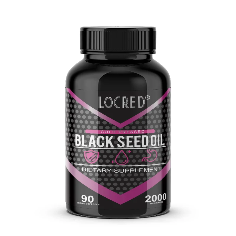 OEM OBM Factory Cold Pressed Black Seed Oil Soft Capsule Dietary Supplement Vegetarian gelcaps for Soft Capsule