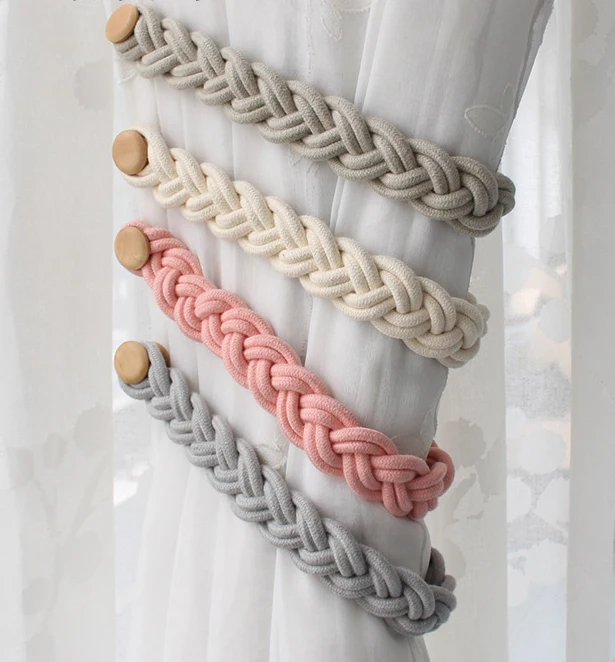 
New Curtains Curtain Tieback Hooks Magnet Buckle Magnetic Curtain Holder 