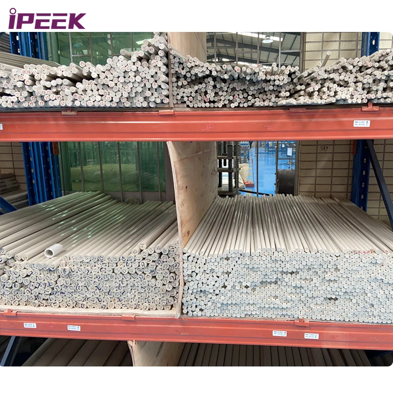 iPEEK Polyetheretherketone Stick Material Plastic 450g 1000 Rod PEEK Resin Bars for Sale