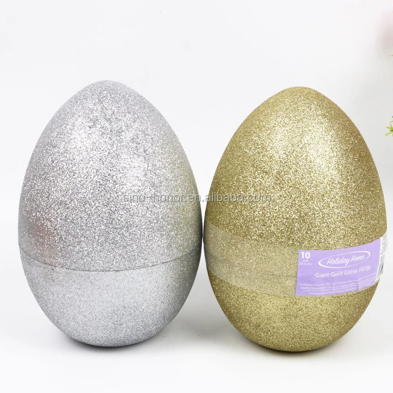 Colorful Popular Large plastic easter eggs