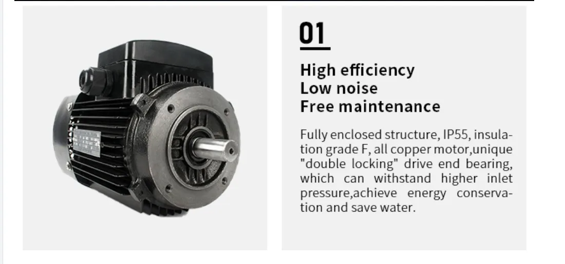 multi-stage centrifugal water pump stainless steel impeller high lift vertical water pump