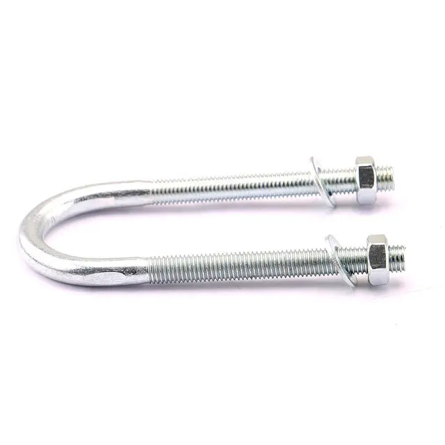 
High quality hot dip galvanized U bolt and nut all sizes made in China 