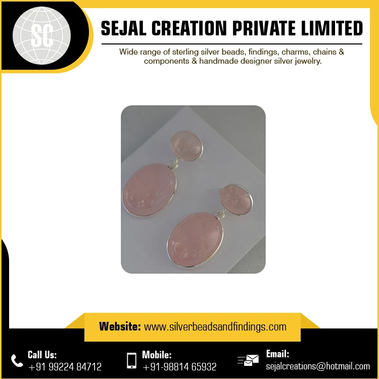 Sterling Silver Gemstone Earrings at Amazing Price Fashion 24K Gold Plated Wholesale Dubai Gold Stud Earrings Jewelry