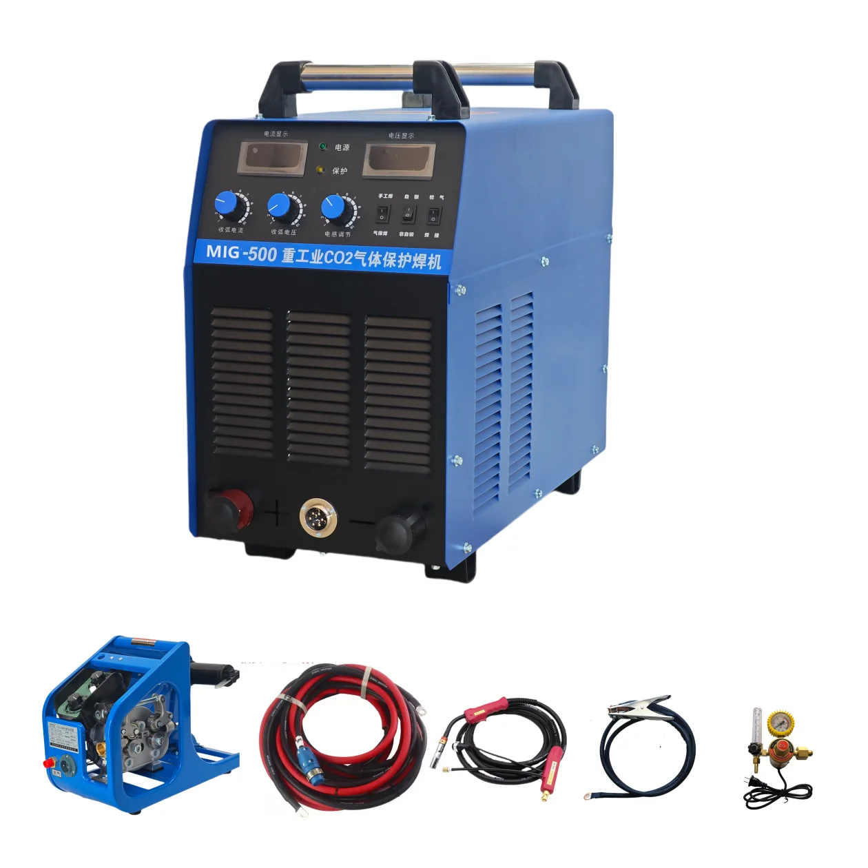 Dual-Purpose Industrial Grade Welder Carbon Dioxide Gas Shielded Easy Operate MMA/MIG Welding Machine