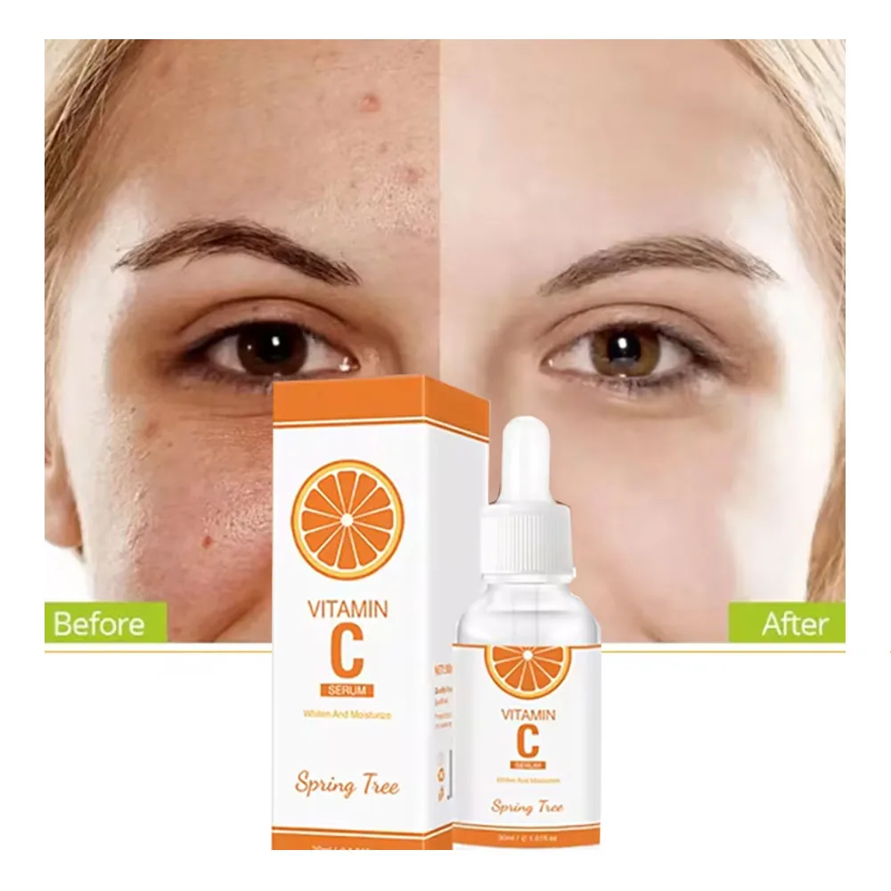 Organic anti wrinkle glutathione whitening vitamin c for face moisturizing facial essence aloe vera face serum
