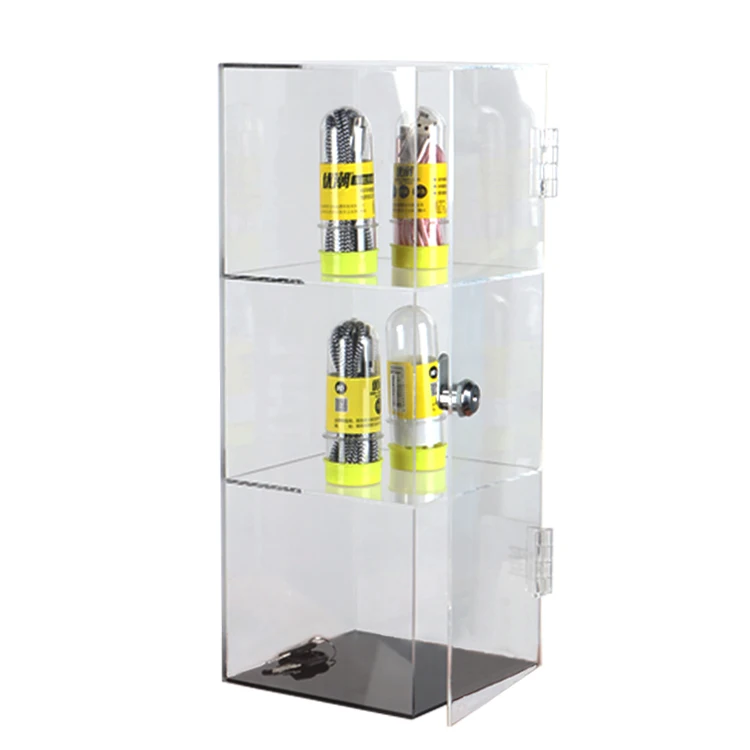Low Price Tiers Retail Acrylic Display Stands For Wallet Promotion