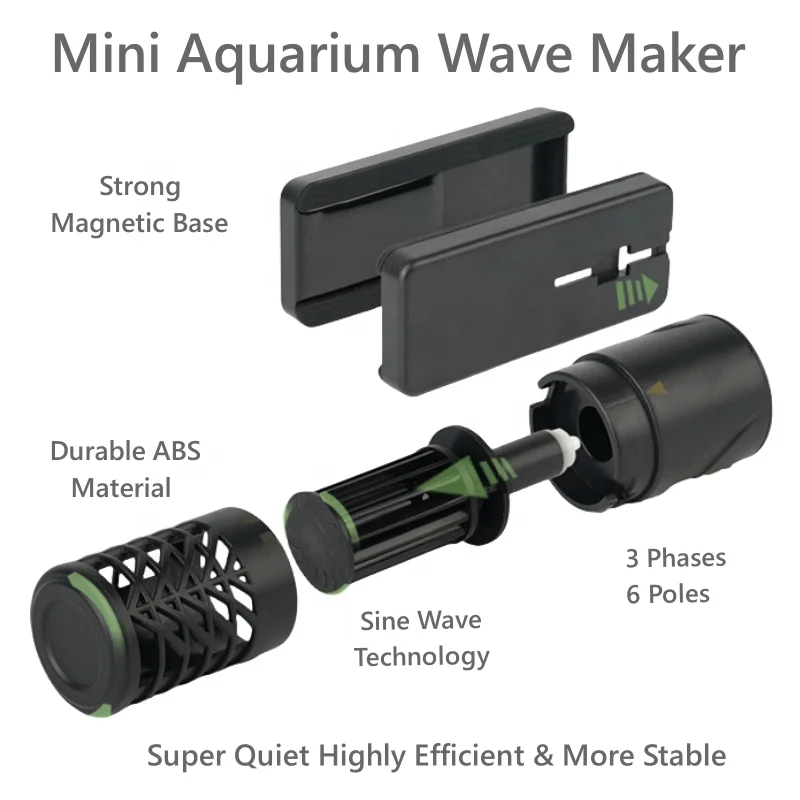 Factory Wholesale Reef DC Aquarium Wave Maker Marine Fish Tank DC Small Aquarium Wave Makers