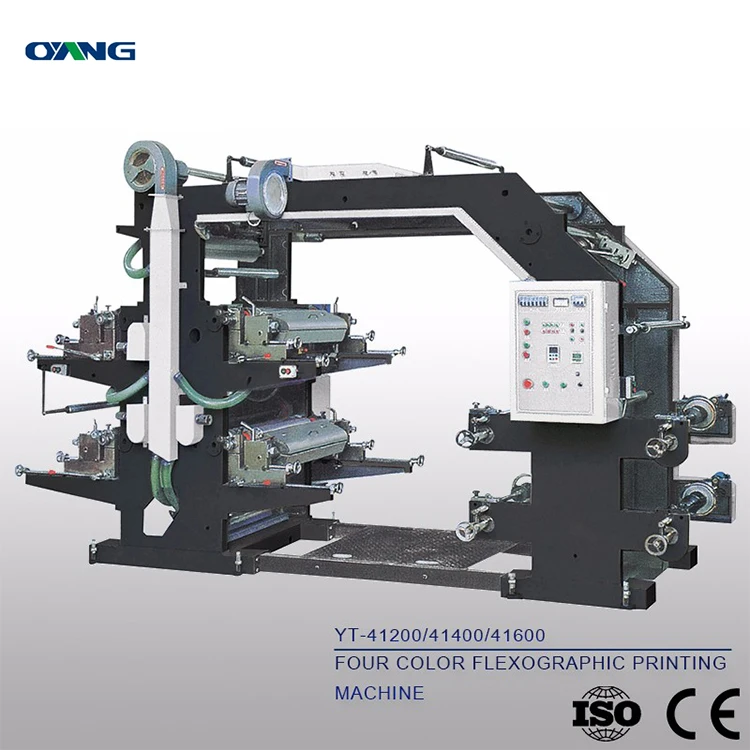 YT-41200 Non Woven Flexo Printing Machine 4 Color Flexo Printing Machine Flexographic